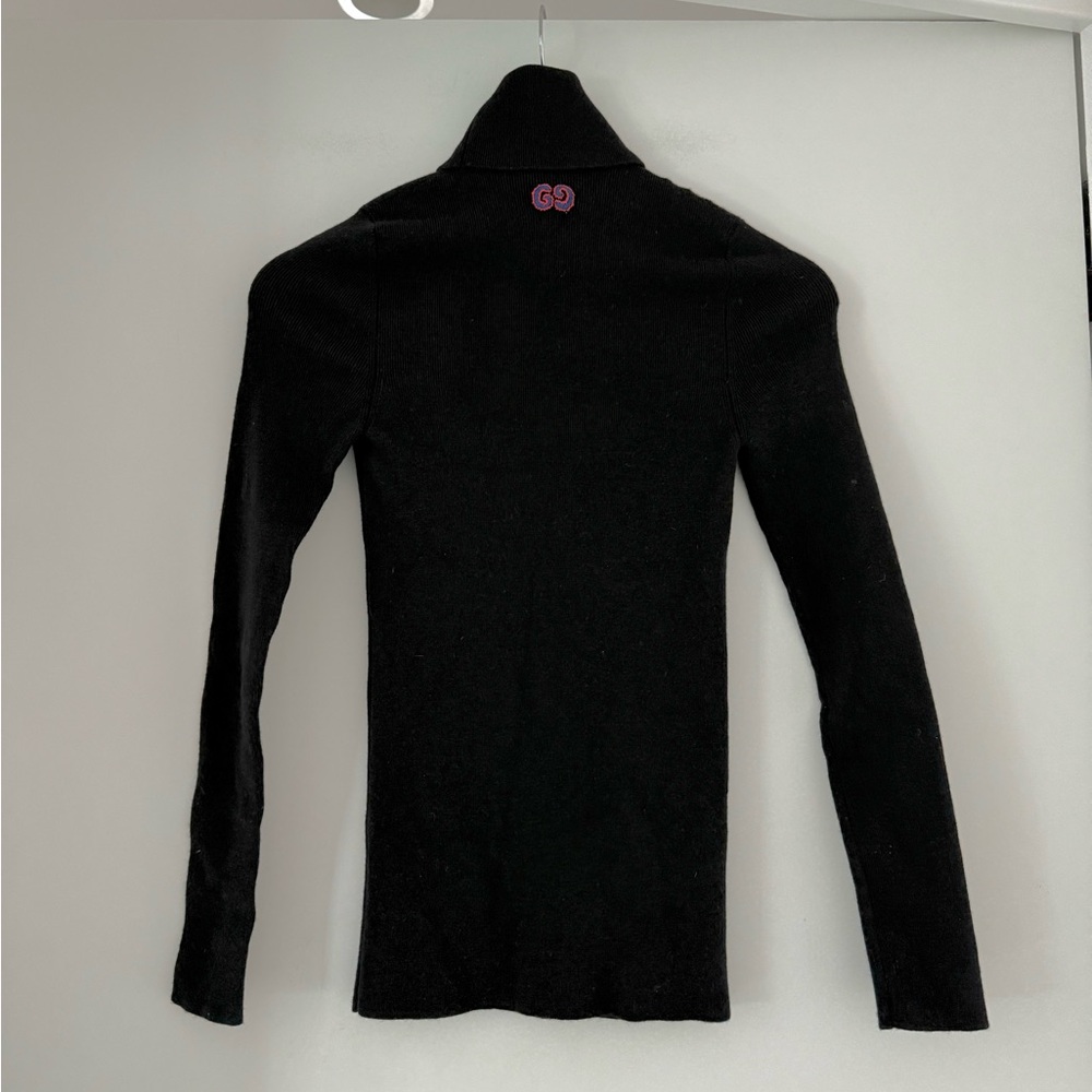 Gucci Fine Rib Knit Wool Turtleneck - Picture 7 of 10